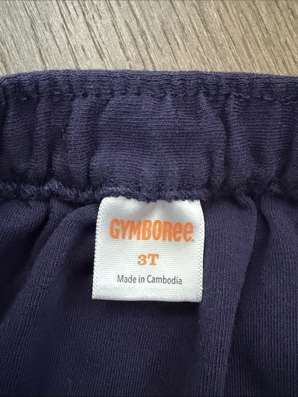 Gymboree Navy & Yellow Daisy Border Skirt